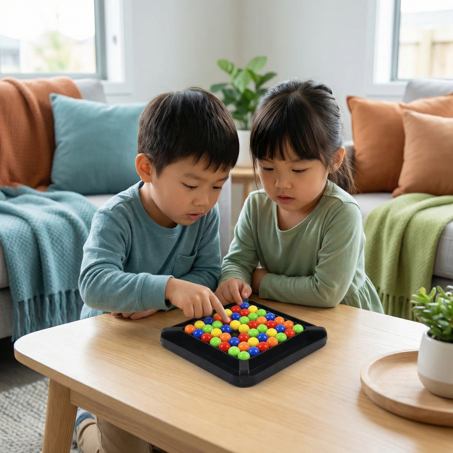 Color Match Logic Game – Interactive Ball Thinking Game for Kids & Adults