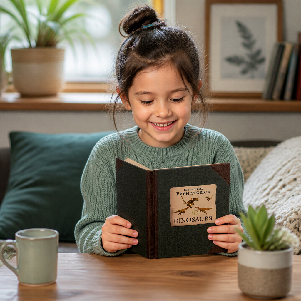 Interactive 3D Pop-Up Dinosaur Encyclopedia