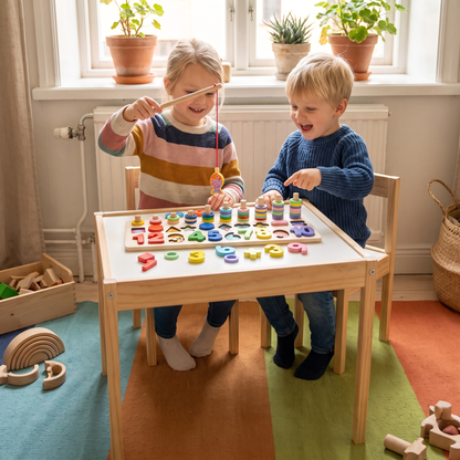 Skill Development – Montessori Wooden Activity Board
