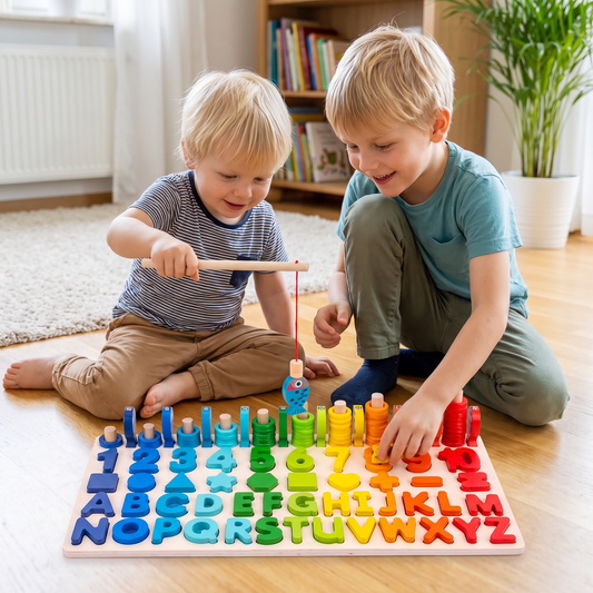 Skill Development – Montessori Wooden Activity Board