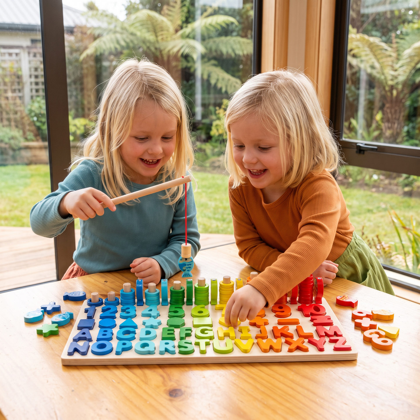 Skill Development – Montessori Wooden Activity Board