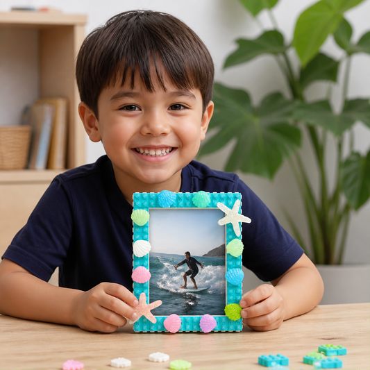 DIY Building Blocks Photo Frame Craft Kit