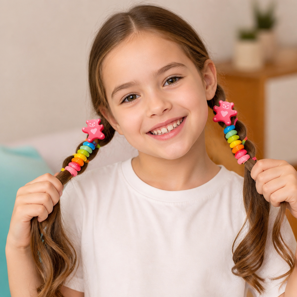 Cute Kids Spiral Hair Tie Set