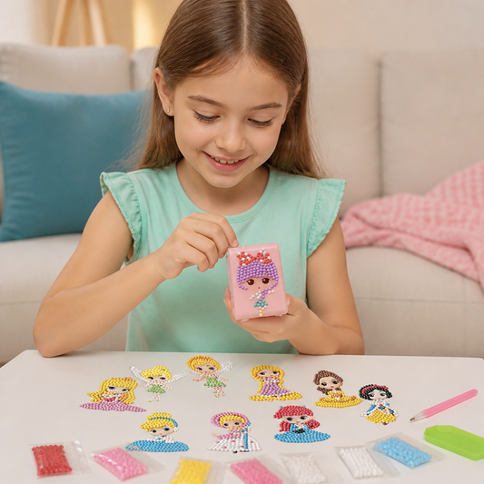 DIY Diamond Art Sticker Craft Kit for Kids