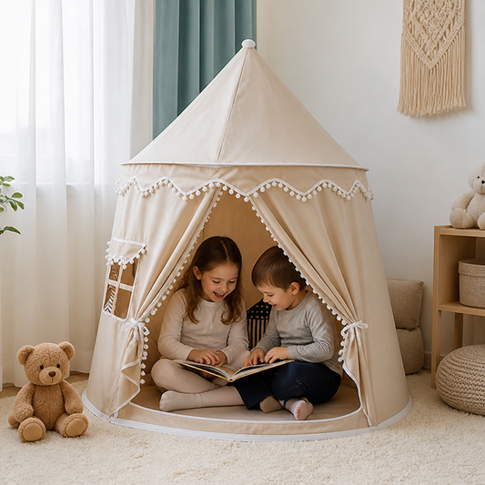 Cozy Kids Play Tent – A Charming Hideaway for Reading & Play
