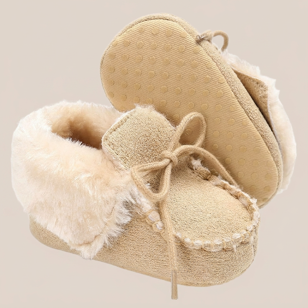 Sherpa Lined Lace-Up Moccasin Boots