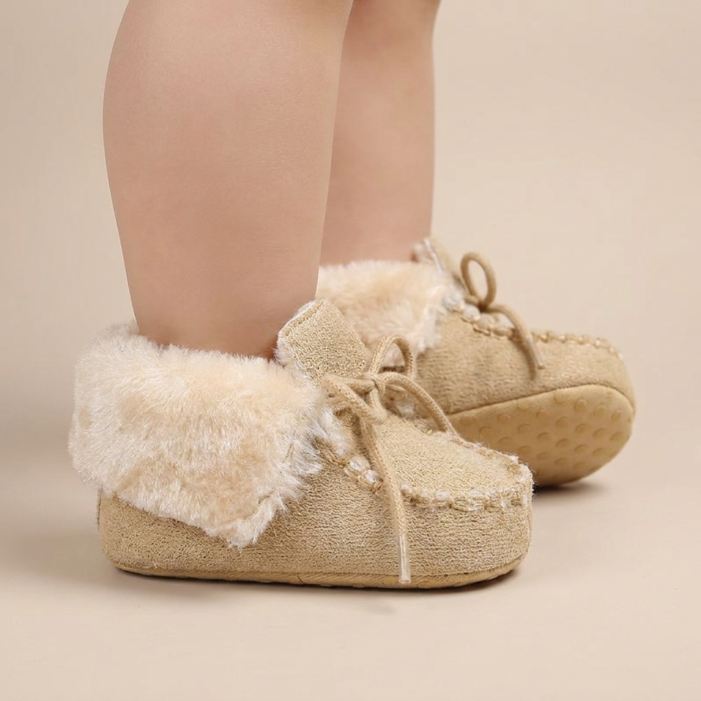 Sherpa Lined Lace-Up Moccasin Boots