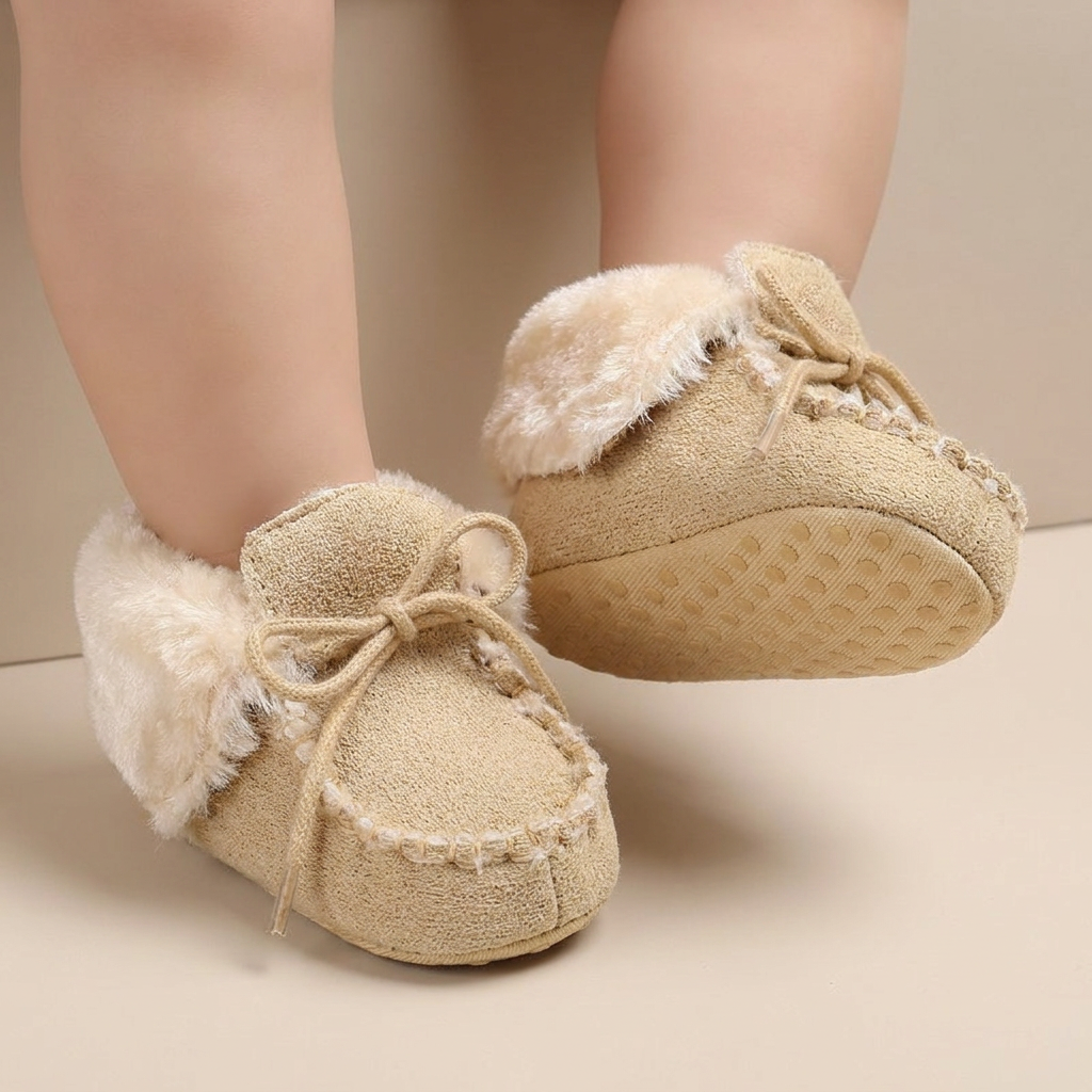 Sherpa Lined Lace-Up Moccasin Boots