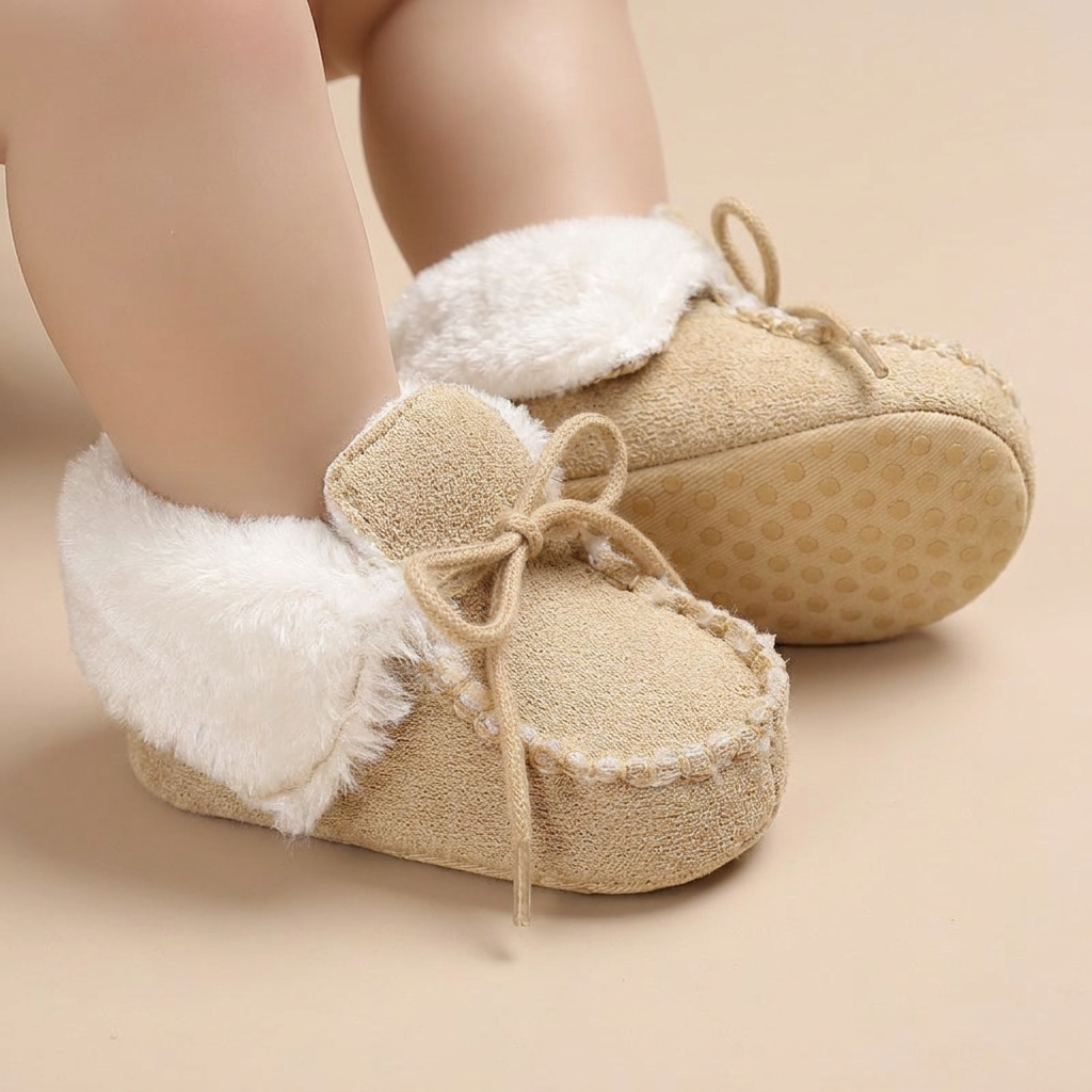 Sherpa Lined Lace-Up Moccasin Boots