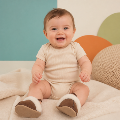 Cozy Baby Non-Slip Shoes with Soft Sole for Indoor & Outdoor Use