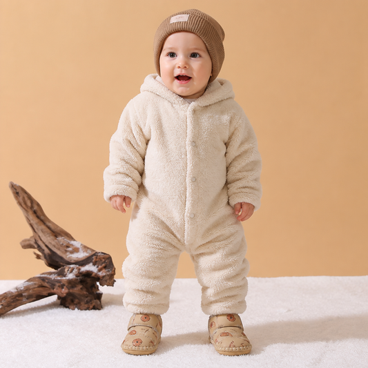 Warm Baby Winter Boots – Soft-Soled Lined Shoes for Babies & Toddlers