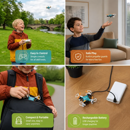 Mini Drone – RC Stunt Flyer for Kids