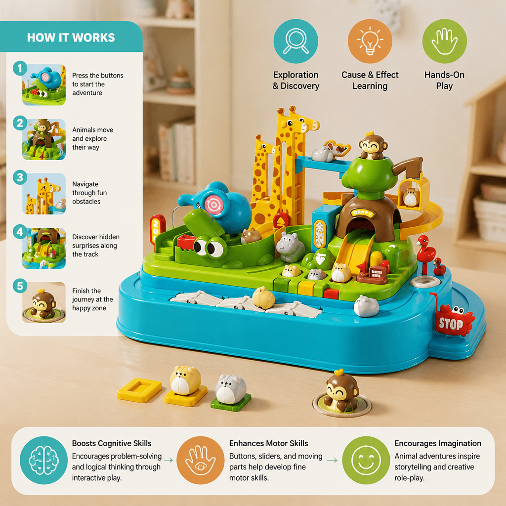 Zoo Adventure Track Toy