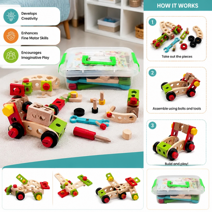 Homemade Fun - Toolbox Playset