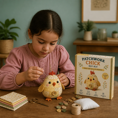 DIY Animal Sewing Kit – Handmade Fabric Ornament Craft Set