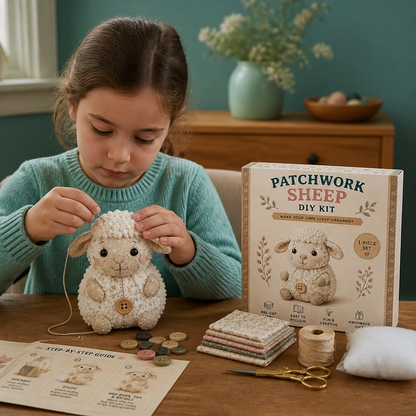 DIY Animal Sewing Kit – Handmade Fabric Ornament Craft Set