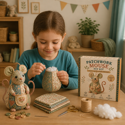 DIY Animal Sewing Kit – Handmade Fabric Ornament Craft Set