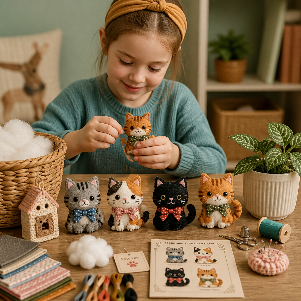 DIY Plush Sewing Kit – Make Your Own Cute Character