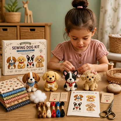 DIY Plush Sewing Kit – Make Your Own Cute Character