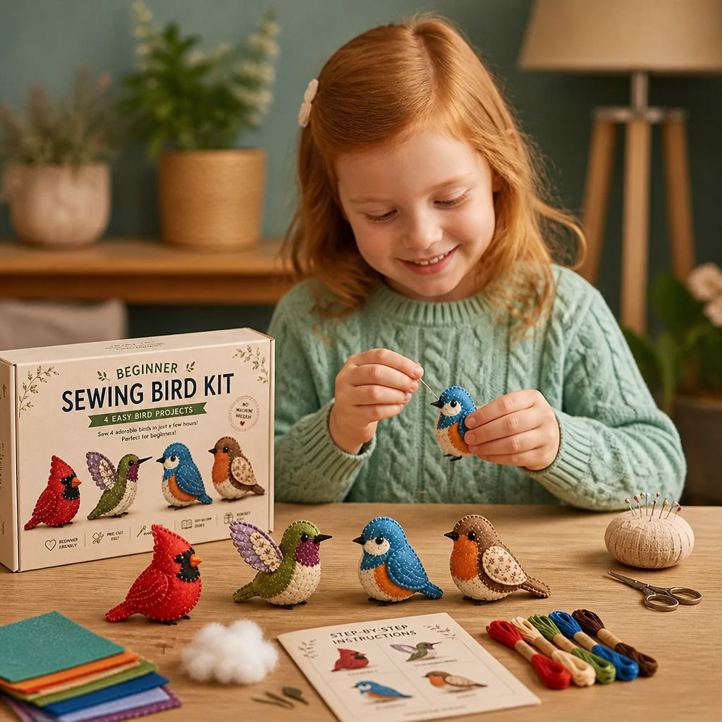 DIY Plush Sewing Kit – Make Your Own Cute Character