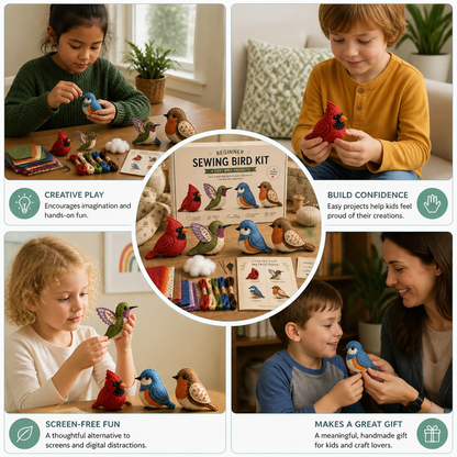 DIY Plush Sewing Kit – Make Your Own Cute Character