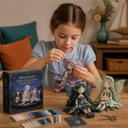 Fairy DIY Sewing Kit for Kids – Make Enchanting Fairy Dolls with Fabric, Accessories & Instructions