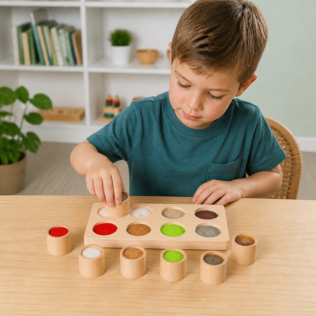 Montessori Touch-and-Feel Game – Sensory Learning Toy