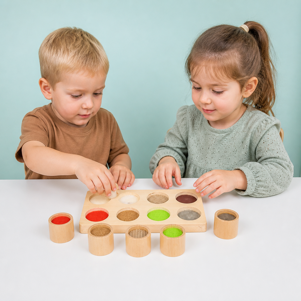 Montessori Touch-and-Feel Game – Sensory Learning Toy