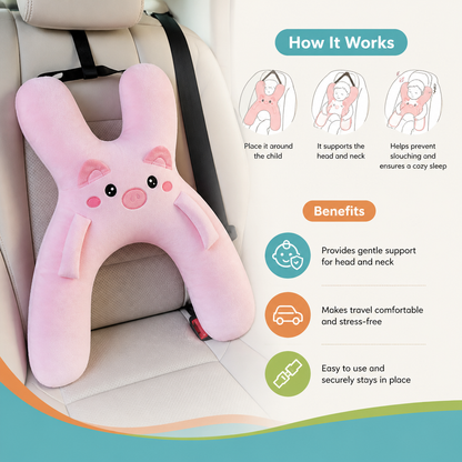 Kids Travel Sleep Support Pillow
