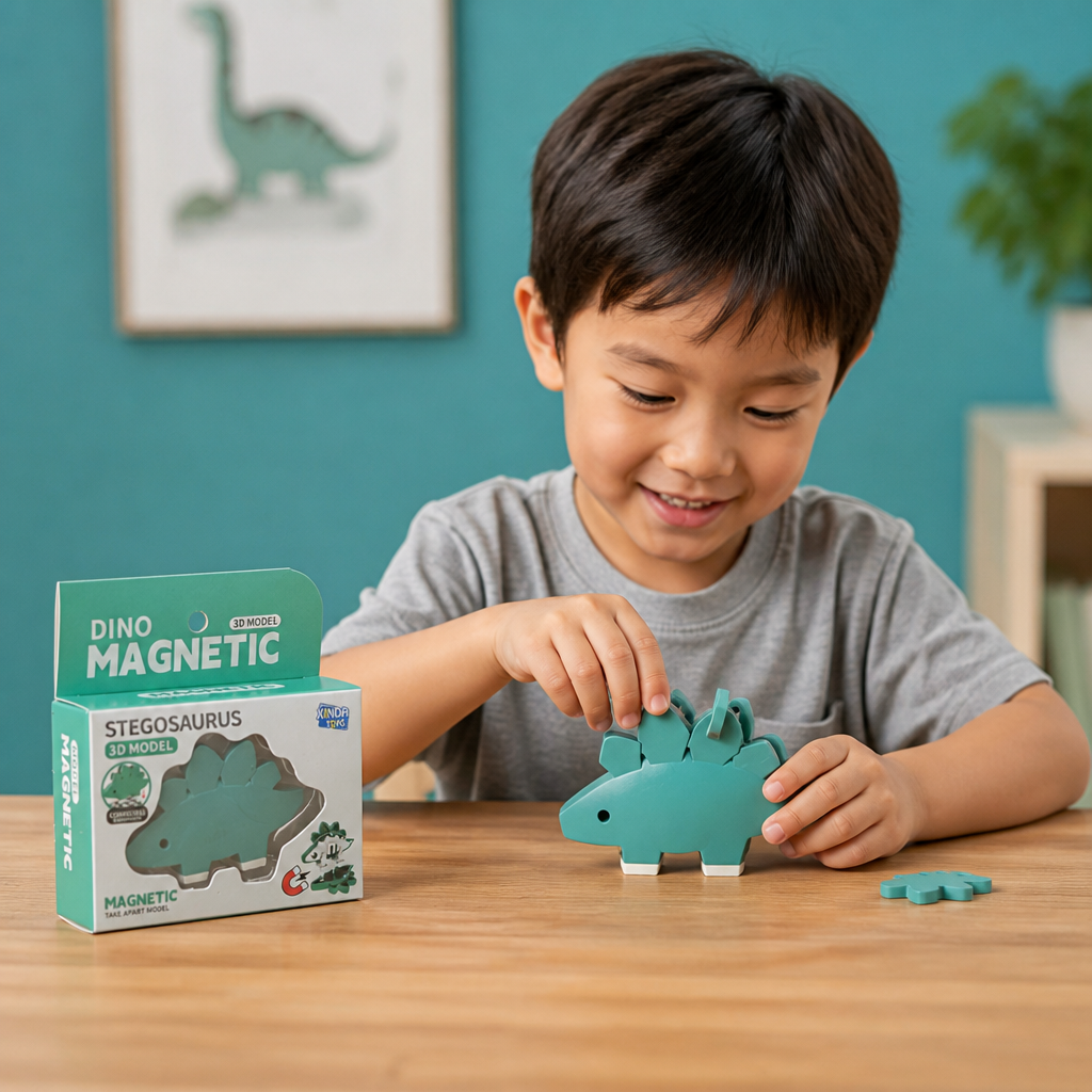 Magnetic Animal Skeleton Builder Set – STEM Take-Apart Learning Toy