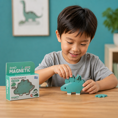 Magnetic Animal Skeleton Builder Set – STEM Take-Apart Learning Toy