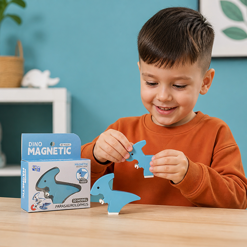 Magnetic Animal Skeleton Builder Set – STEM Take-Apart Learning Toy