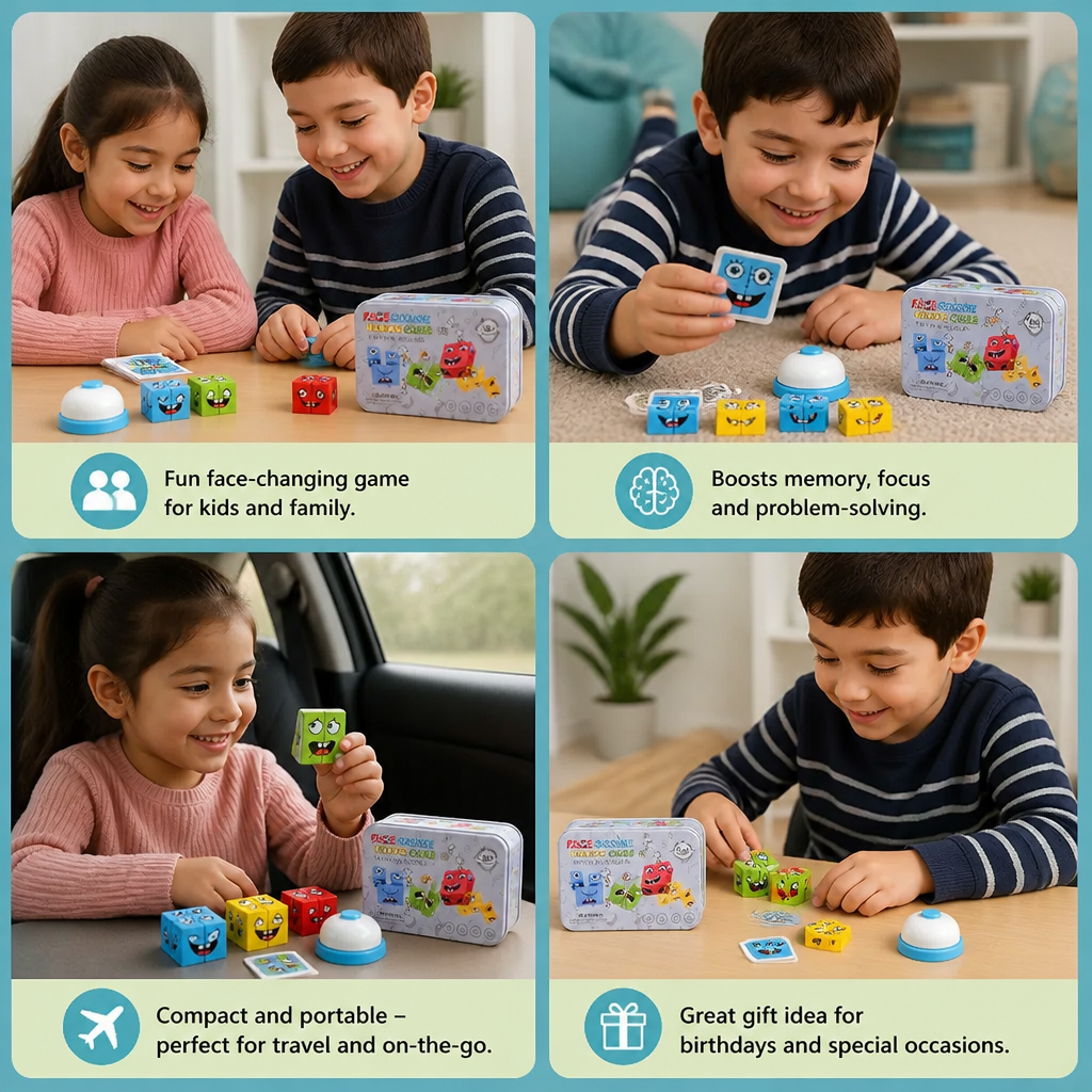FaceCube - Family Game Set