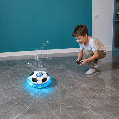 Remote Control Soccer Bubble Ball with Lights & Music