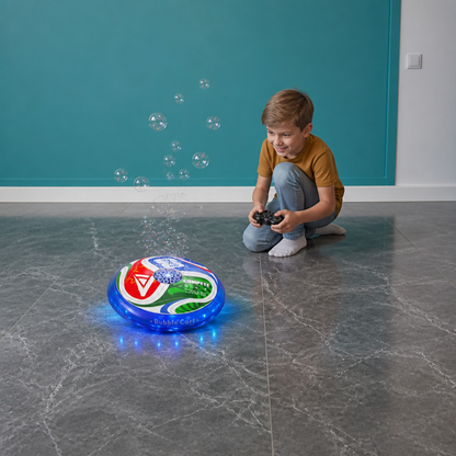 Remote Control Soccer Bubble Ball with Lights & Music