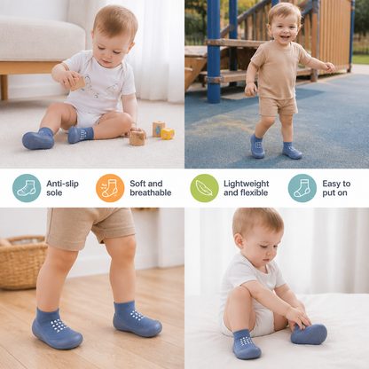Baby Sock Shoes – Lightweight & Breathable First Walking Shoes