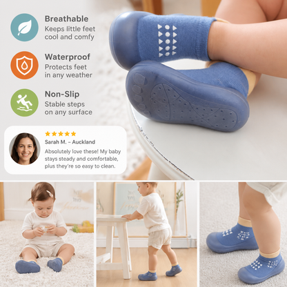 Baby Sock Shoes – Lightweight & Breathable First Walking Shoes
