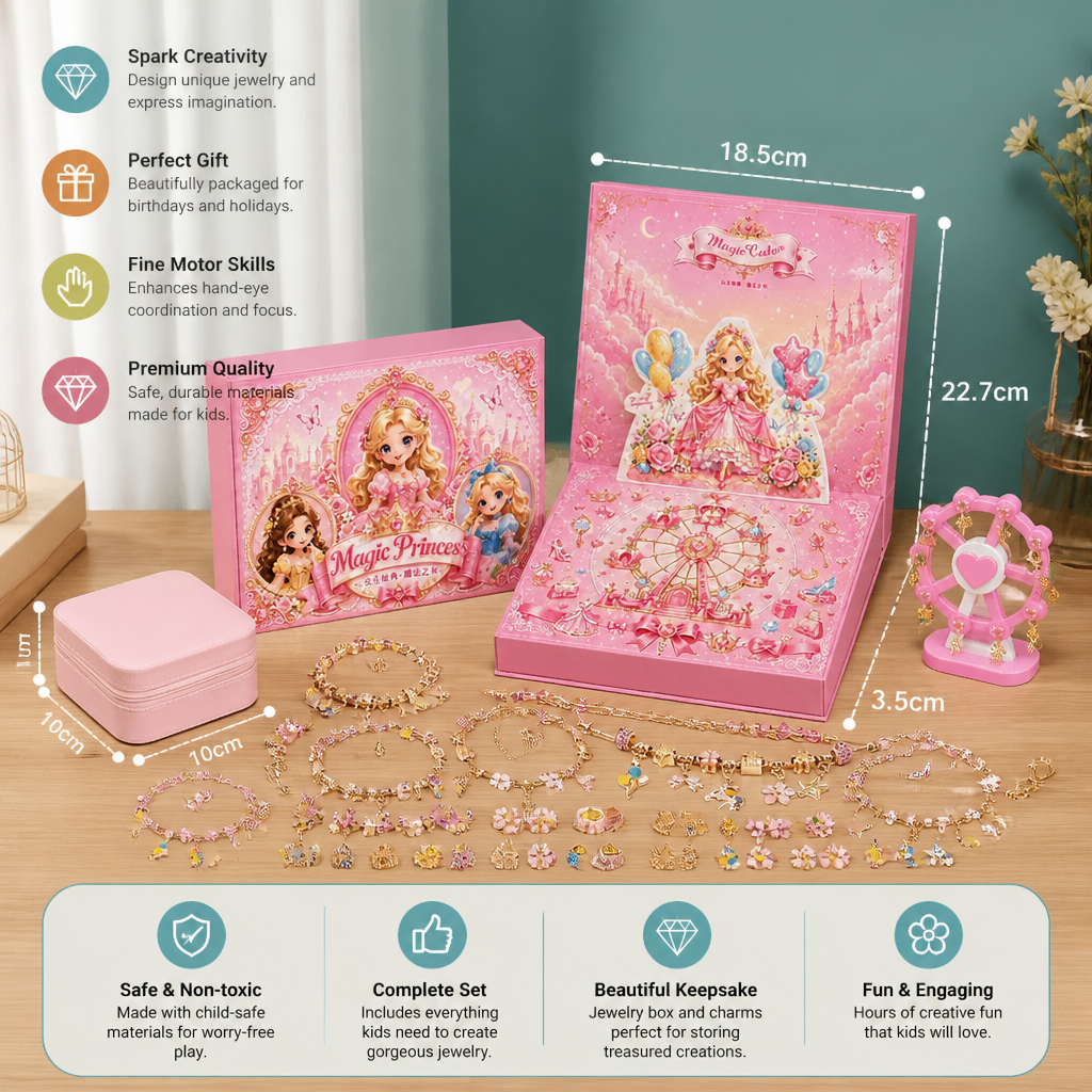 Princess DIY Jewelry & Bracelet Making Advent Calendar