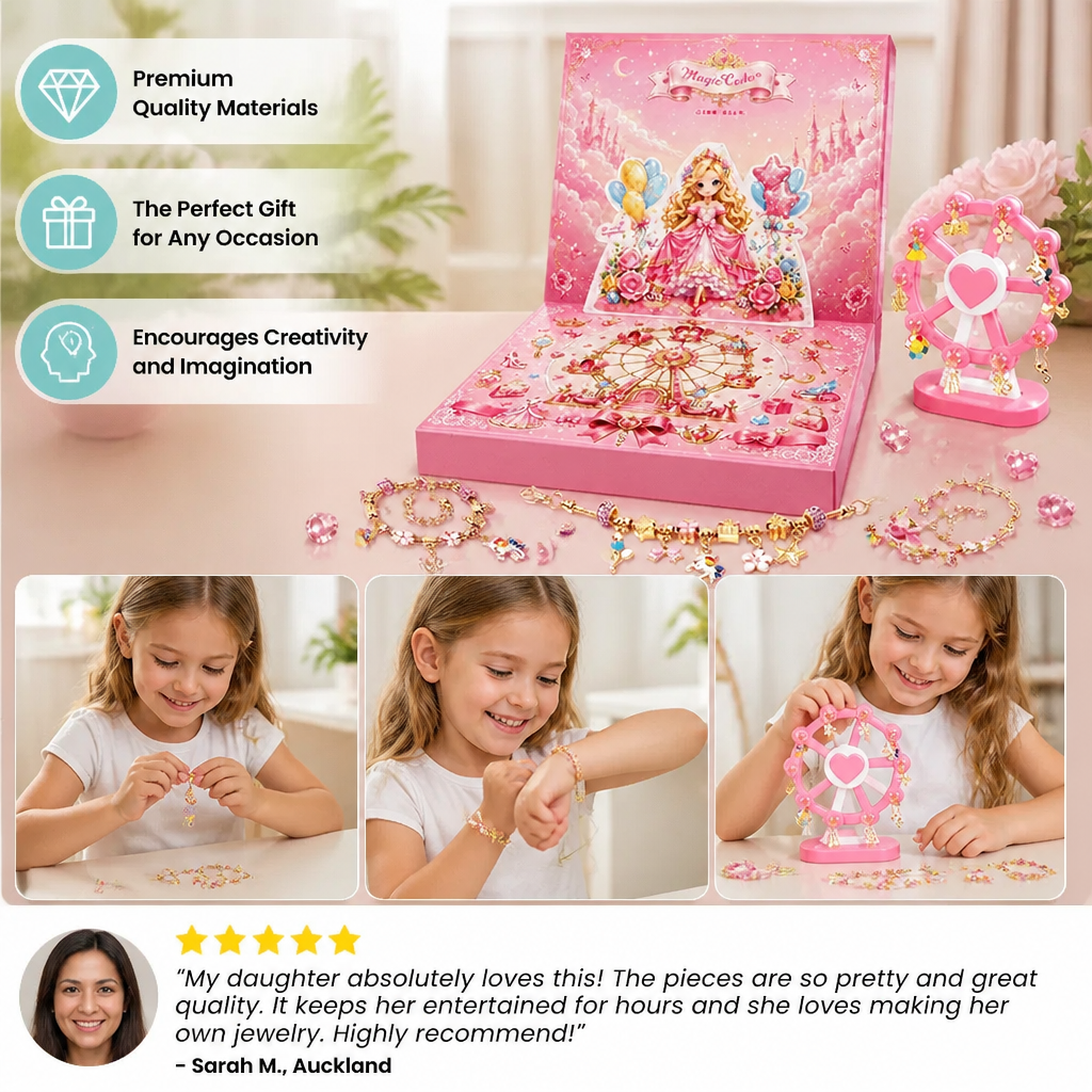 Princess DIY Jewelry & Bracelet Making Advent Calendar