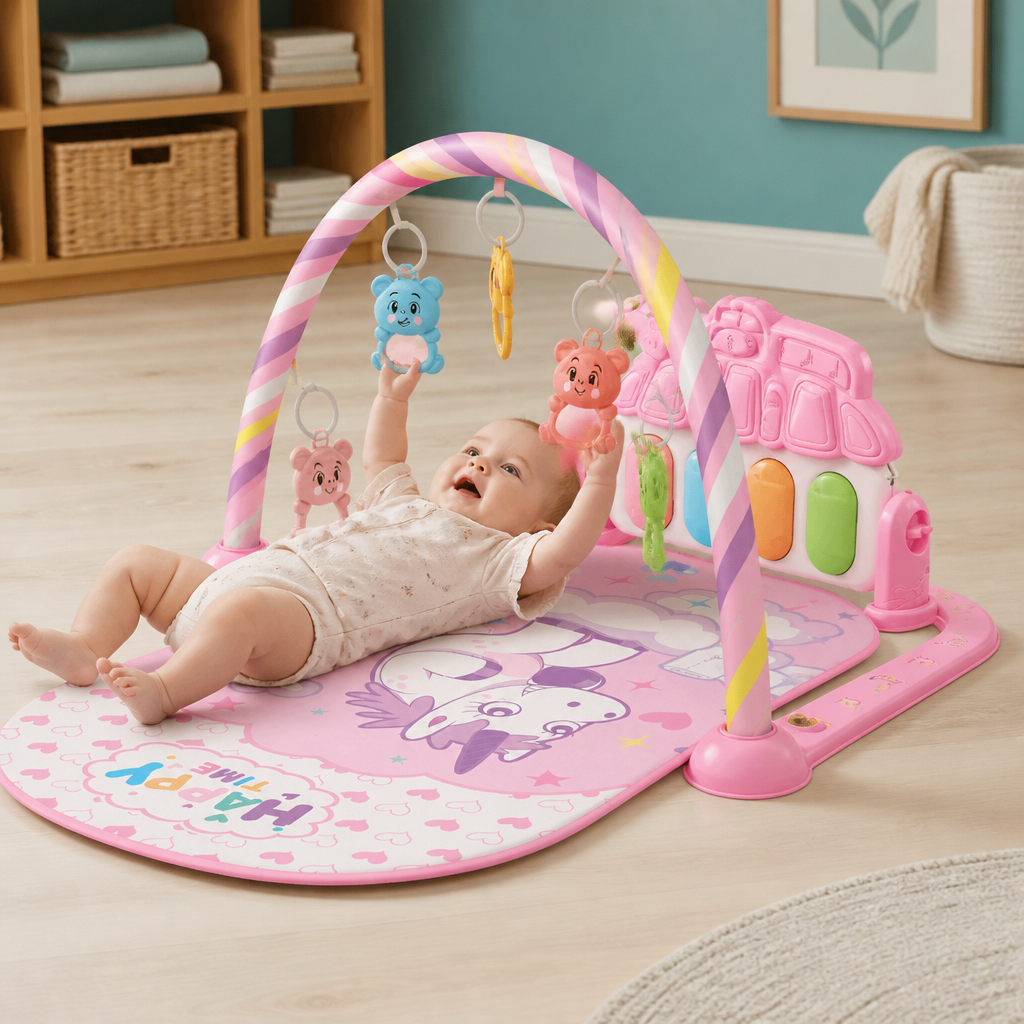 Musical Baby Pedal Piano for Limbs Coordination and Visual & Auditory Training