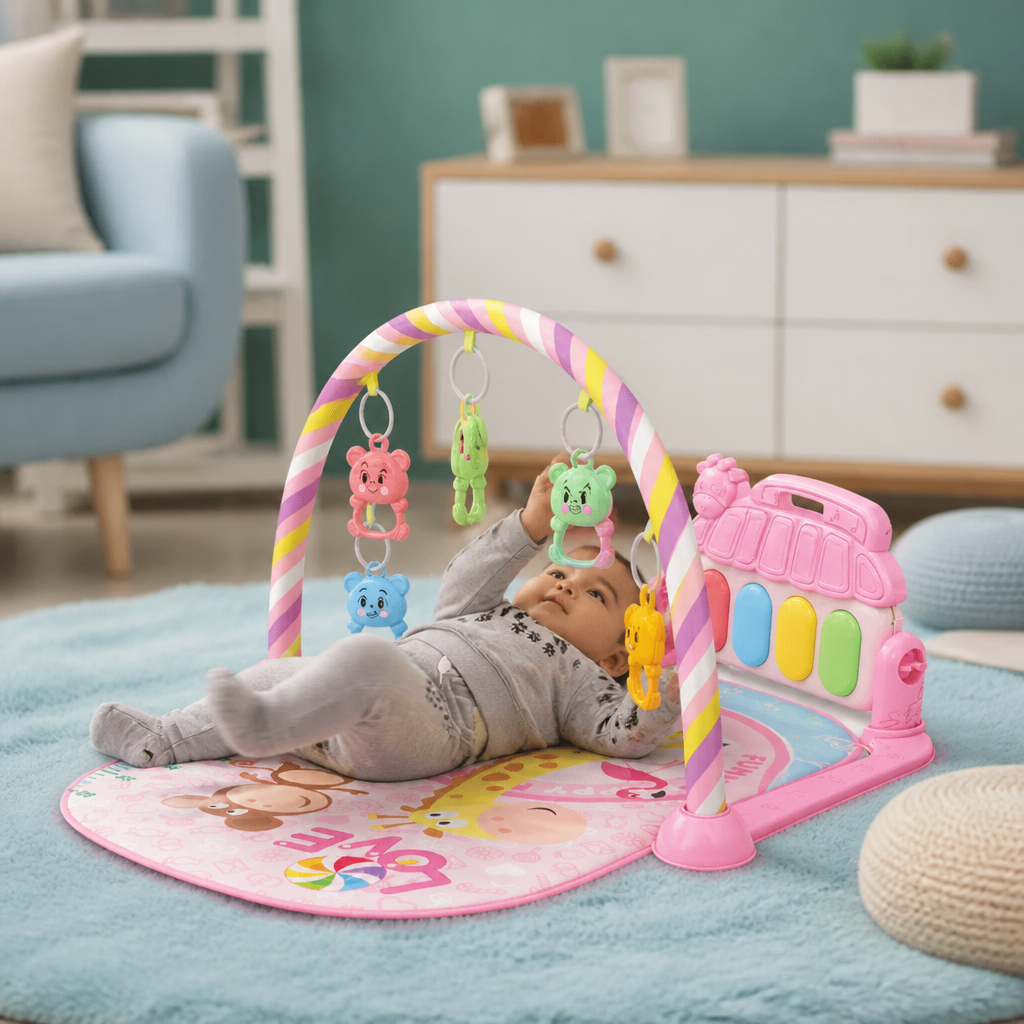 Musical Baby Pedal Piano for Limbs Coordination and Visual & Auditory Training