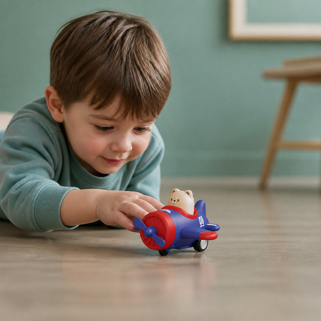 Press & Go Animal Airplane & Truck Toy for Kids