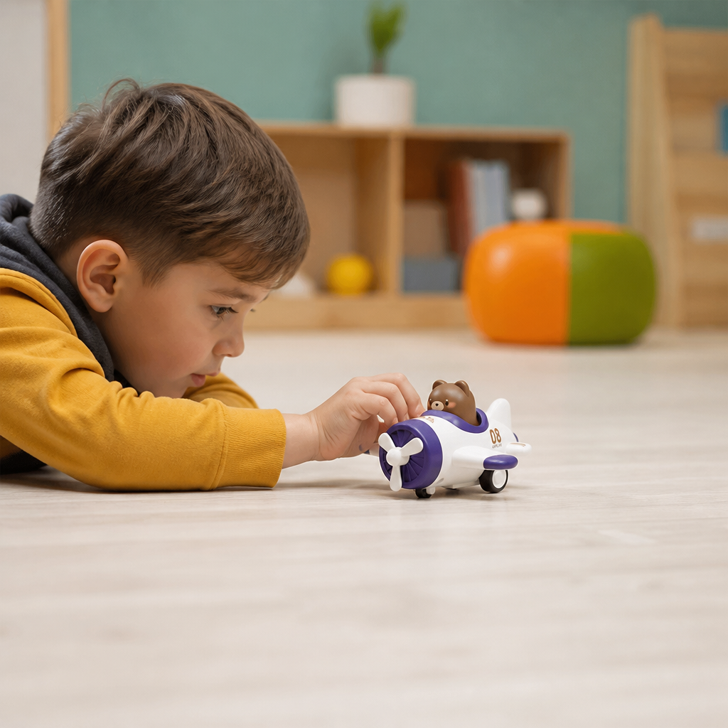 Press & Go Animal Airplane & Truck Toy for Kids