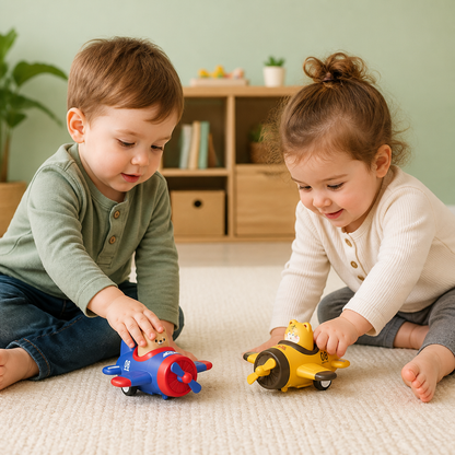 Press & Go Animal Airplane & Truck Toy for Kids