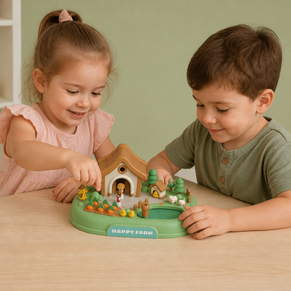 Magnetic Dream Castle & Garden Playset for Kids