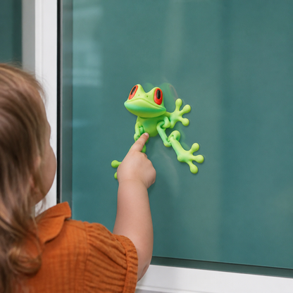 3D Printed Magnetic Flexible Frog Fidget Toy