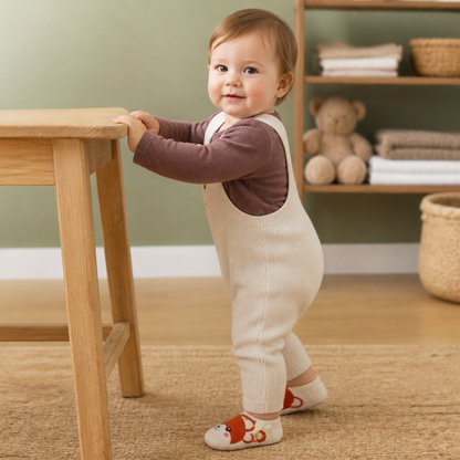 Non-Slip Cartoon Sock Shoes for Babies & Toddlers