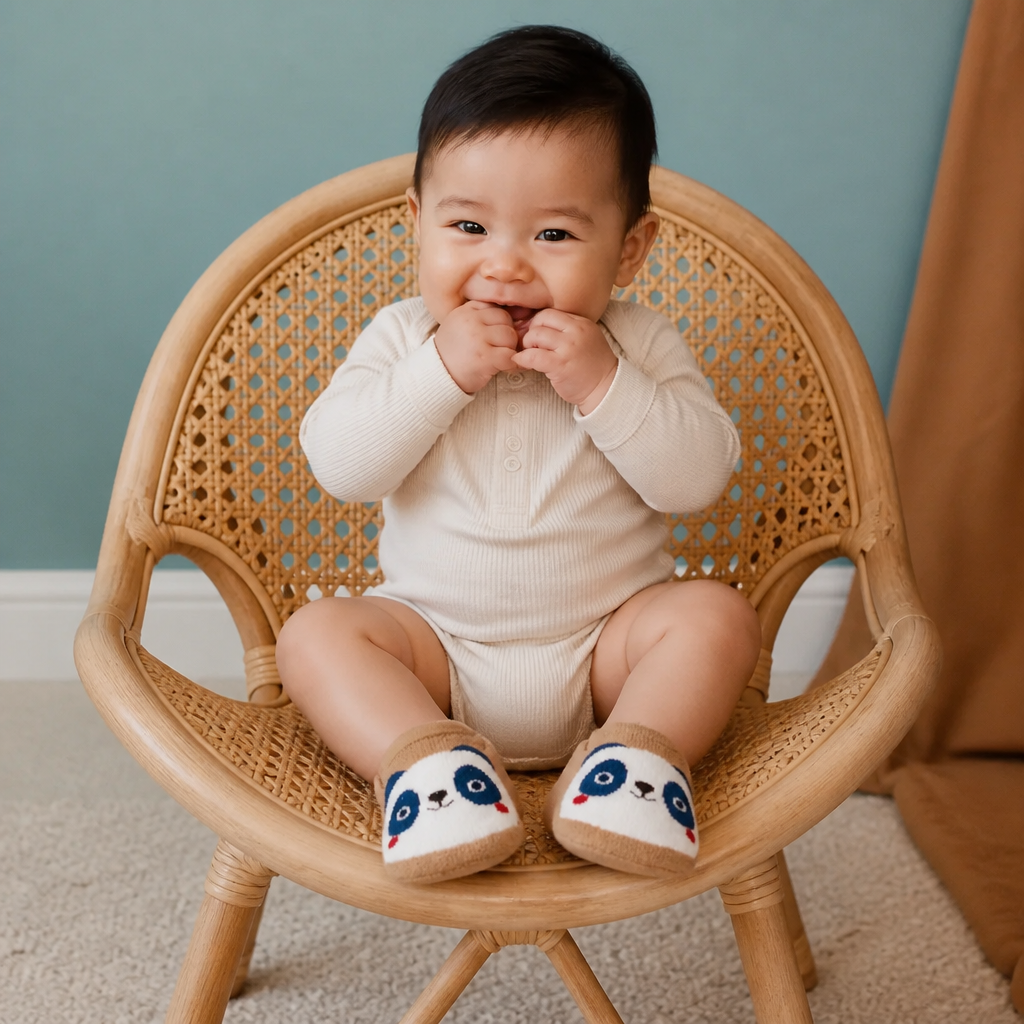 Non-Slip Cartoon Sock Shoes for Babies & Toddlers