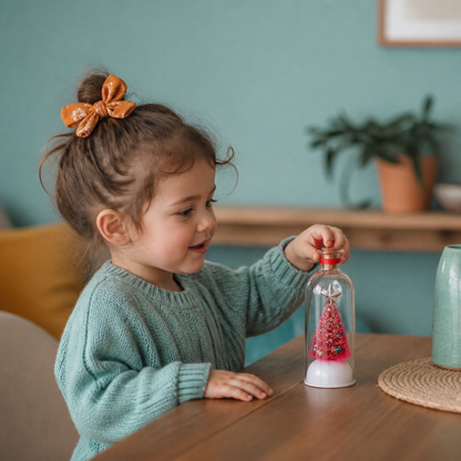 Recordable Christmas Message-in-a-Bottle Ornament with Voice Playback