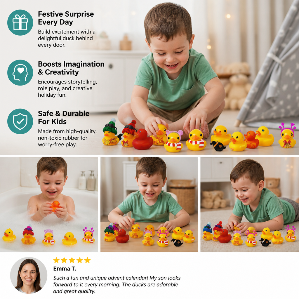 Rubber Duck Christmas Advent Calendar